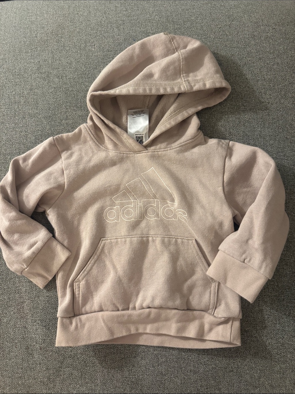 5/$15- Adidas hoodie size 24 months